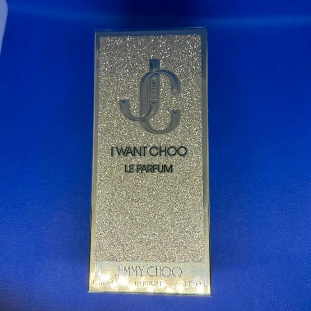 Jimmy Choo I Want Choo Le Parfum 40ml 1.3oz Women Gold Spray New Authentic - Picture 6 of 6
